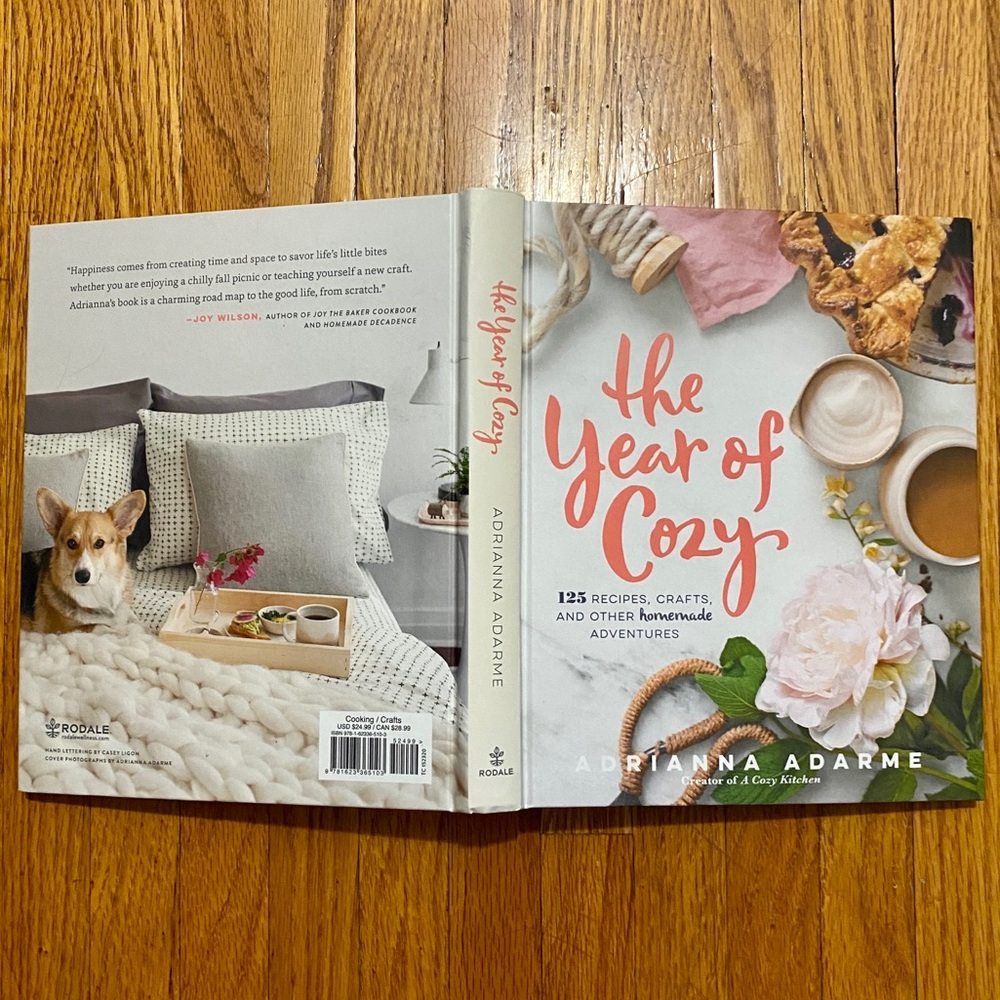 Adrianna Adarme-The Year of Cozy (hardcover book)